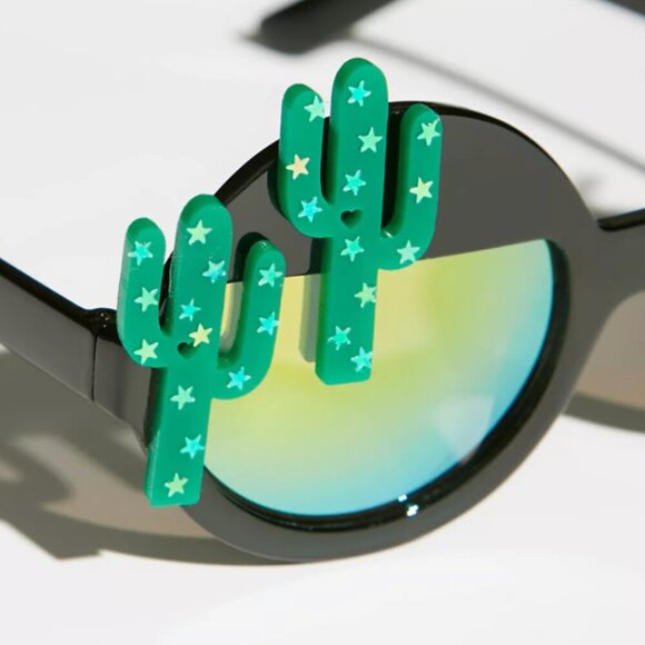 Free People Desert Moon Sunnies - Sunglasses - WHITE - Picture 4 of 9